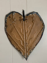 Load image into Gallery viewer, Flat antique tin hearts
