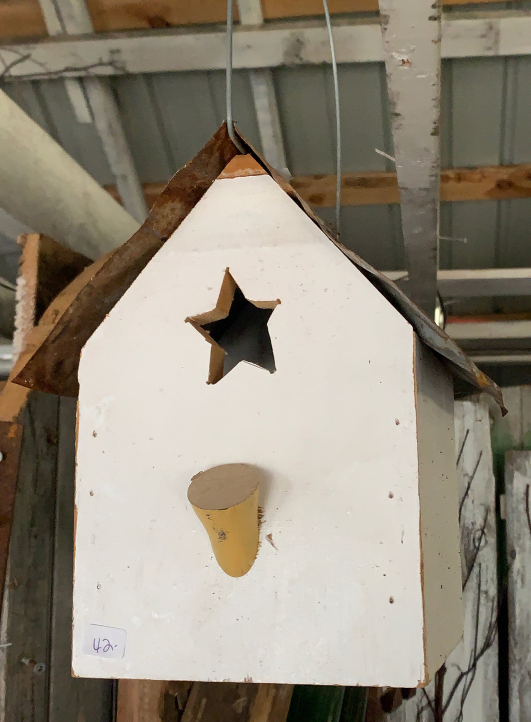 Lone star birdhouse