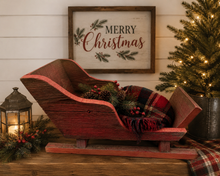 Load image into Gallery viewer, Wooden Sleigh
