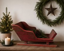 Load image into Gallery viewer, Wooden Sleigh