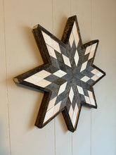 Load image into Gallery viewer, Small barn quilt star
