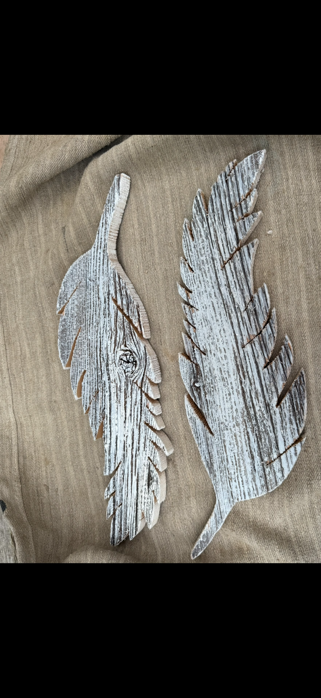 Barn board feather