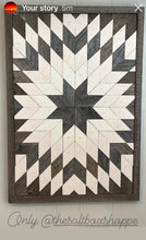 Load image into Gallery viewer, Star burst barn quilt
