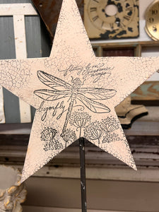Decorative stars on stands