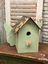 Load image into Gallery viewer, Butterfly birdhouse, tin roof