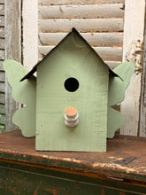 Load image into Gallery viewer, Butterfly birdhouse, tin roof