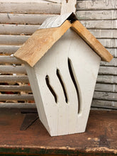 Load image into Gallery viewer, Taper butterfly house , wood roof.