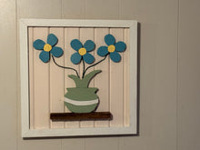 Load image into Gallery viewer, Flower and vase wall art