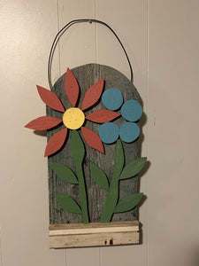 Wildflowers with arched back