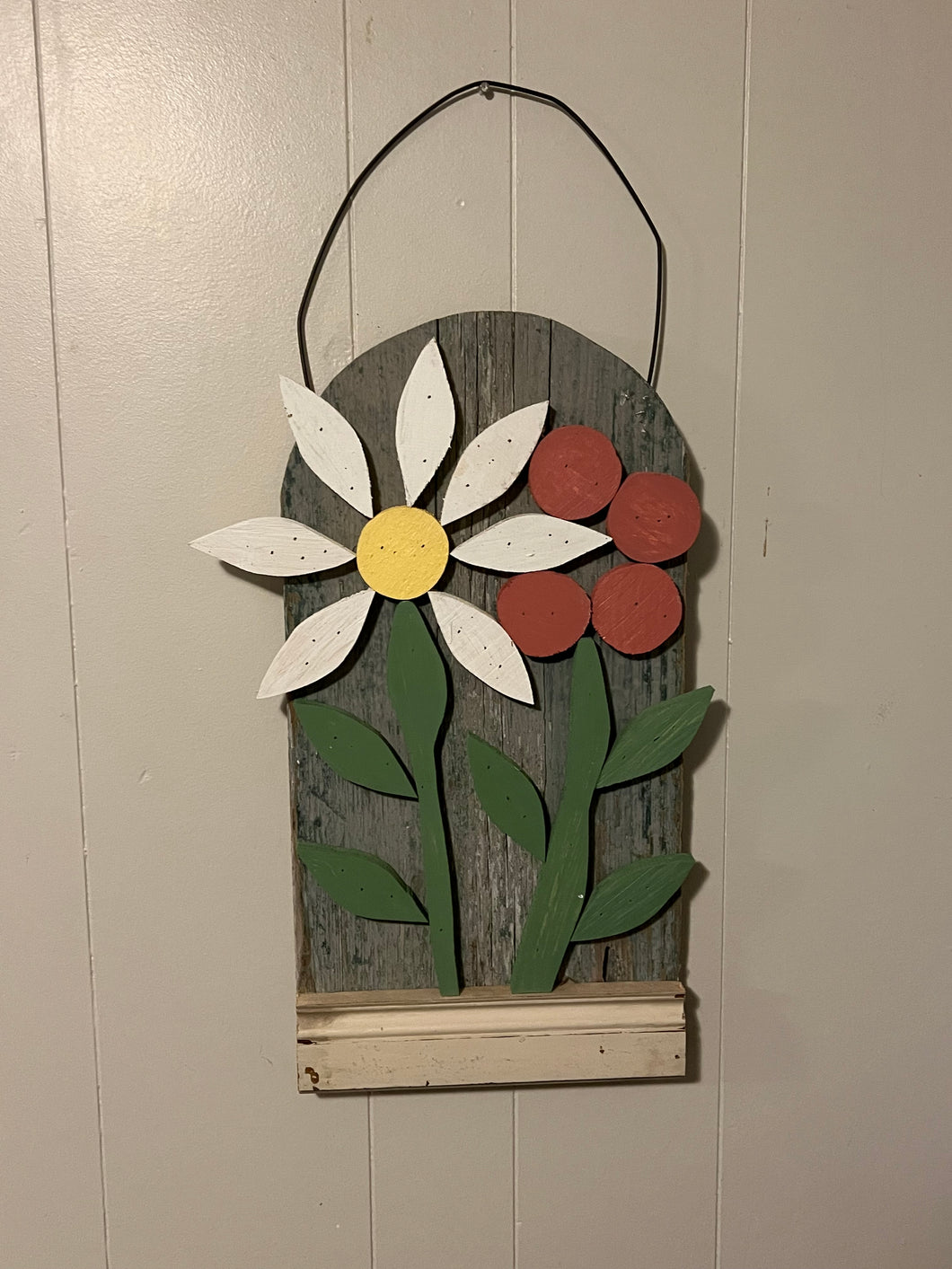 Wildflowers with arched back