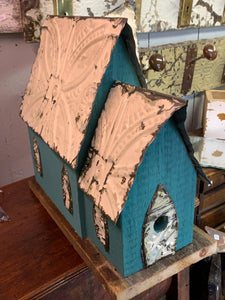 Extra large antique farm house birdhouse