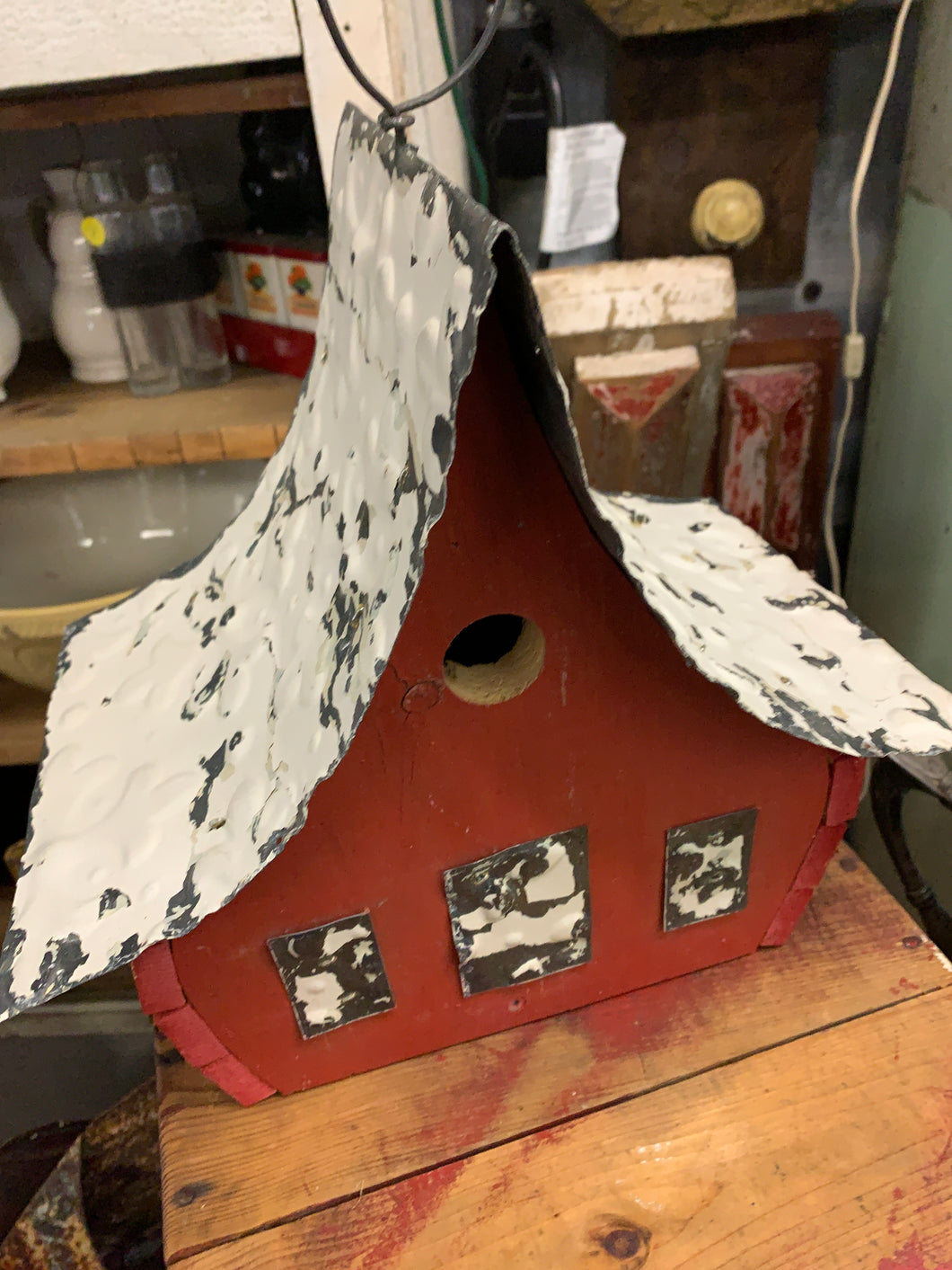 Cottage birdhouse