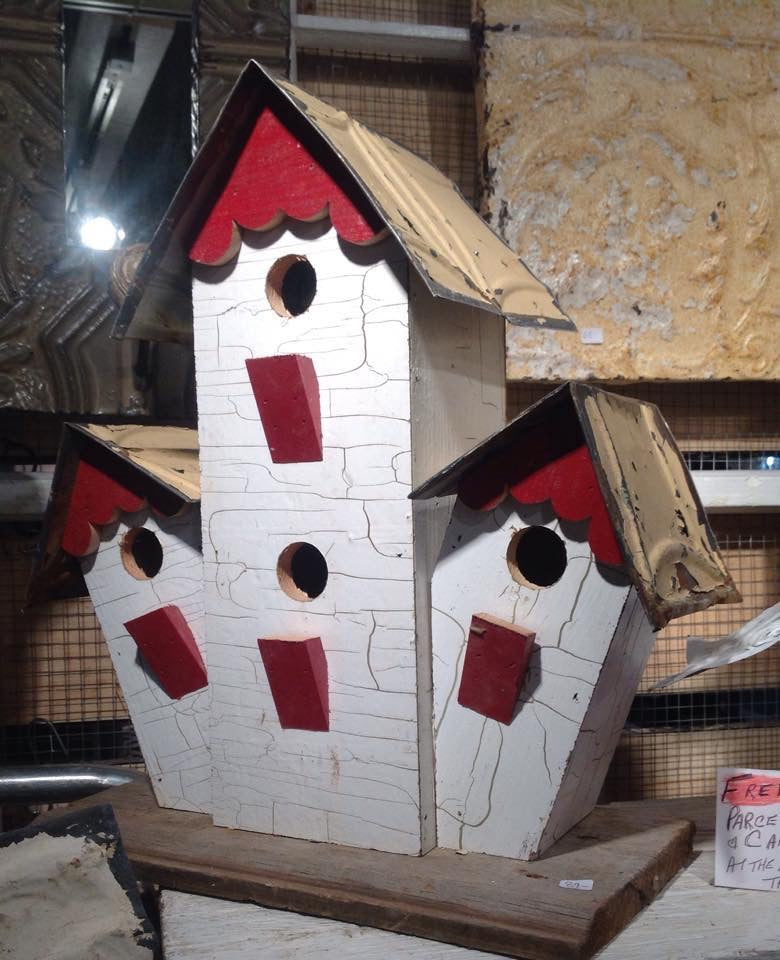 Triple tower birdhouse
