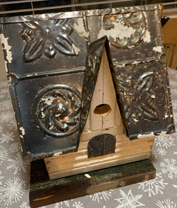 Farmhouse birdhouse