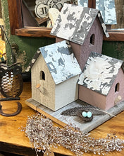 Load image into Gallery viewer, Tri-plex Birdhouse

